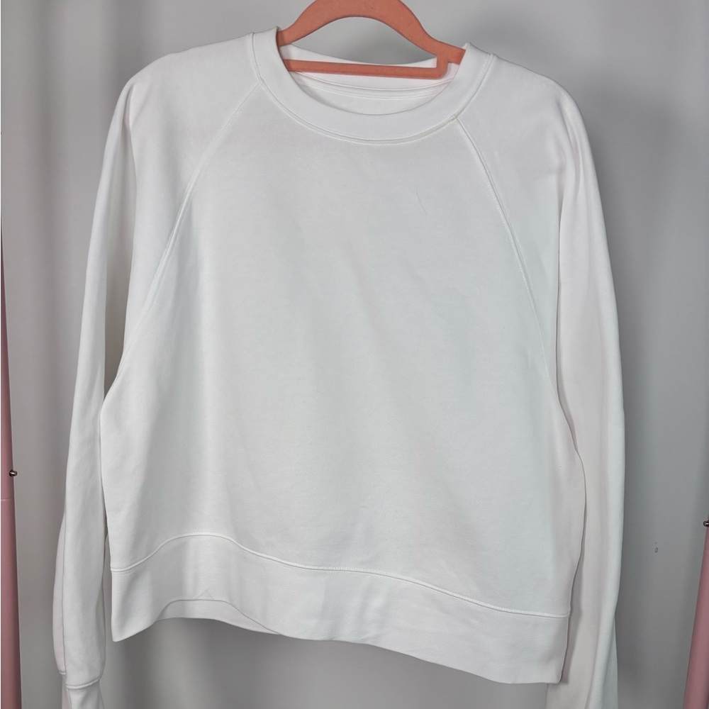 Women's White Sweatshirt